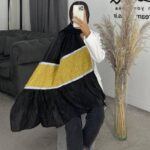 شال طرح زیگزال کد 260133