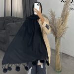 شال توپ توپی ساده کد 260165 - Image 5
