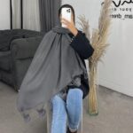 شال توپ توپی ساده کد 260165 - Image 2