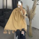 شال توپ توپی ساده کد 260165 - Image 4