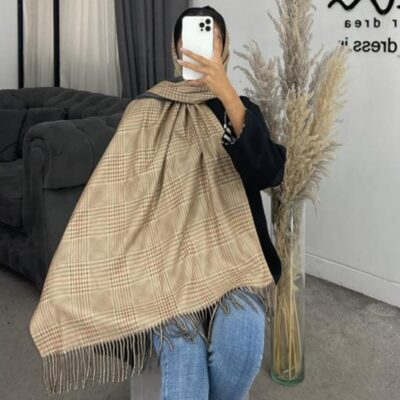 شال طرحدار بیچازی کد 260168