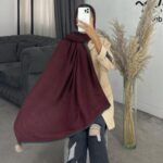 شال پلیسه منگوله دار کد 260175 - Image 7