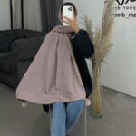 شال پلیسه منگوله دار کد 260175 - Image 3