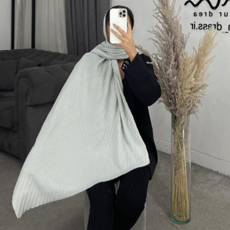 شال پلیسه موهر کد 260224 - Image 7