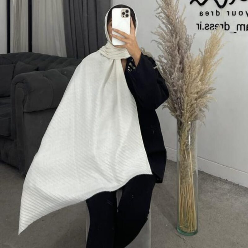 شال پلیسه موهر کد 260224 - Image 2