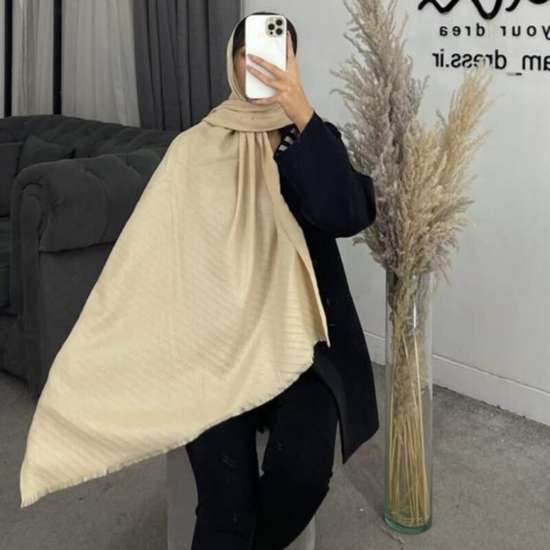 شال پلیسه موهر کد 260224 - Image 8