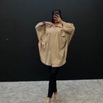 مانتو کوتاه پانچی کد 200280