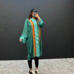 مانتو بلند سنتی کد 200288