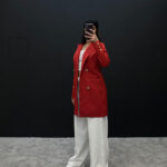 کت کوتاه کمربندی کد 220227