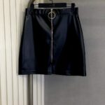 دامن کوتاه چرم کد 240011