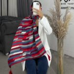 شال طرحدار کد 260248 - Image 6