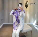 روسری طرح برگ کد 260283 - Image 5