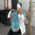 روسری بغل دست دوز کد 260287