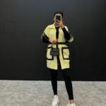 ست شومیز کیف کمربند دار کد 120549