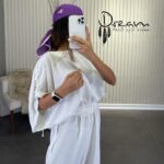 مینی اسکارف گلدوزی کد 260342 - Image 5