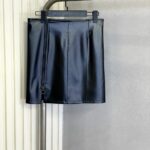 دامن کوتاه چرم کد 240036