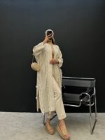 مانتو بلند کد 200585 - Image 3