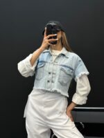 کت جین کد 220662 - Image 2