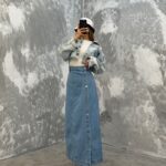 دامن جین کد 240092