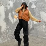 پافر چرم کد 341007