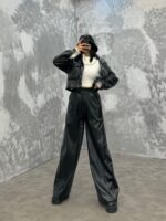 شلوار چرم کد 102336