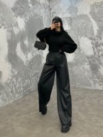 شلوار چرم کد 102336 - Image 3