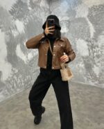 کت چرم کد 220963 - Image 3