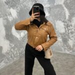 کت چرم کد 220963