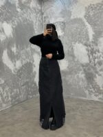 دامن جین کد 240102