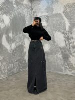 دامن جین کد 240103