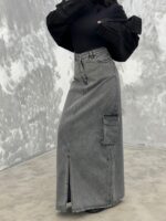 دامن جین کد 240103 - Image 2