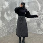 دامن جین کد 240105