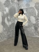 شلوار چرم کد 102339