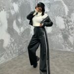 شلوار چرم کد 102337