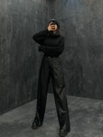 شلوار چرم کد 102354 - Image 2