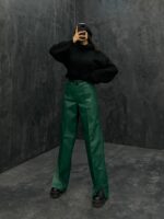 شلوار چرم کد 102354 - Image 3