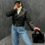 کت چرم کد 221112