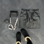 دامن چرم کد 240121