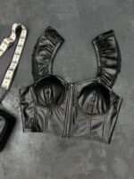 نیم تنه چرم کد 160838 - Image 2