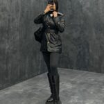 کت چرم کد 221211