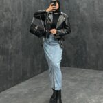 کت چرم کد 221259