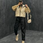 پافر چرم کد 341721