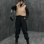 پافر چرم کد 341858