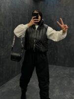 پافر چرم کد 341858 - Image 3