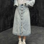 دامن جین کد 240268