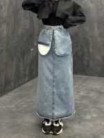 دامن جین کد 240136