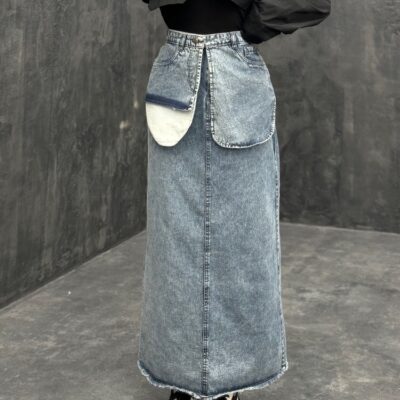 دامن جین کد 240136