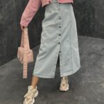 دامن جین کد 240271