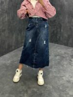 دامن جین کد 240272 - Image 2