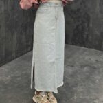 دامن جین کد 240273